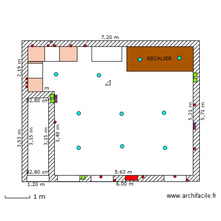 CUISINE SEJOUR MARLENS. Plan de 0 pièce et 0 m2