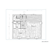 Calepinage RDC carrelage double