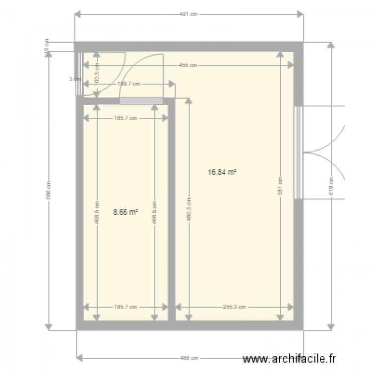 CHAUFFERIE. Plan de 0 pièce et 0 m2