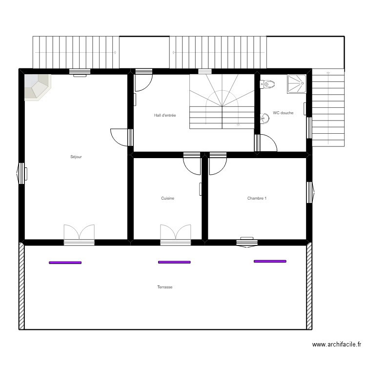 Rez_PCB. Plan de 0 pièce et 0 m2