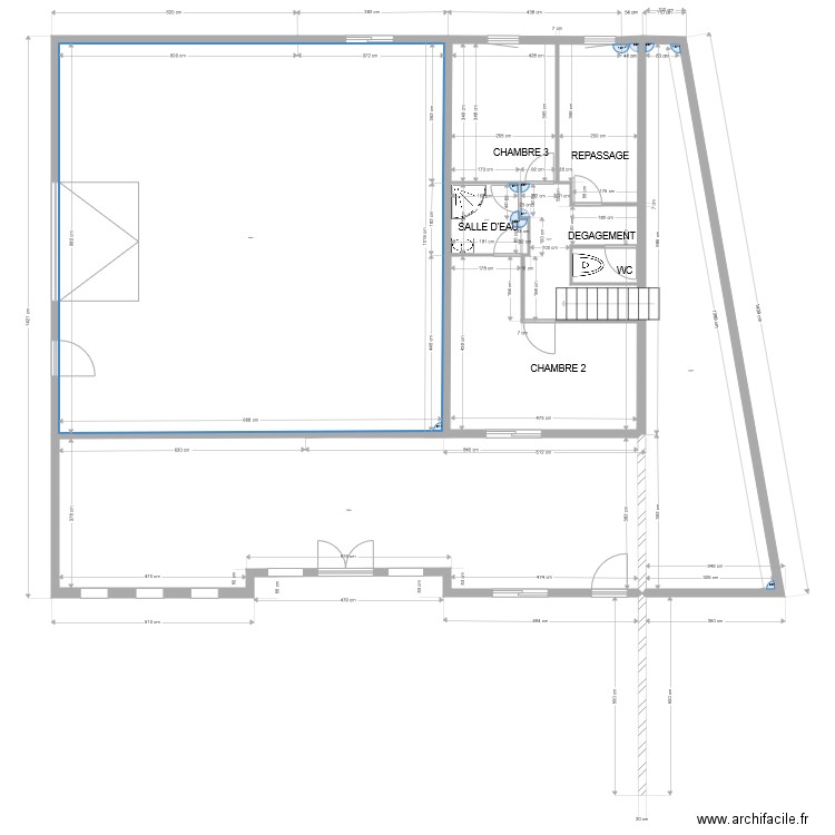 maison La Chapelle Chaussée. Plan de 0 pièce et 0 m2