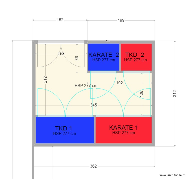 reserve tkd . Plan de 0 pièce et 0 m2