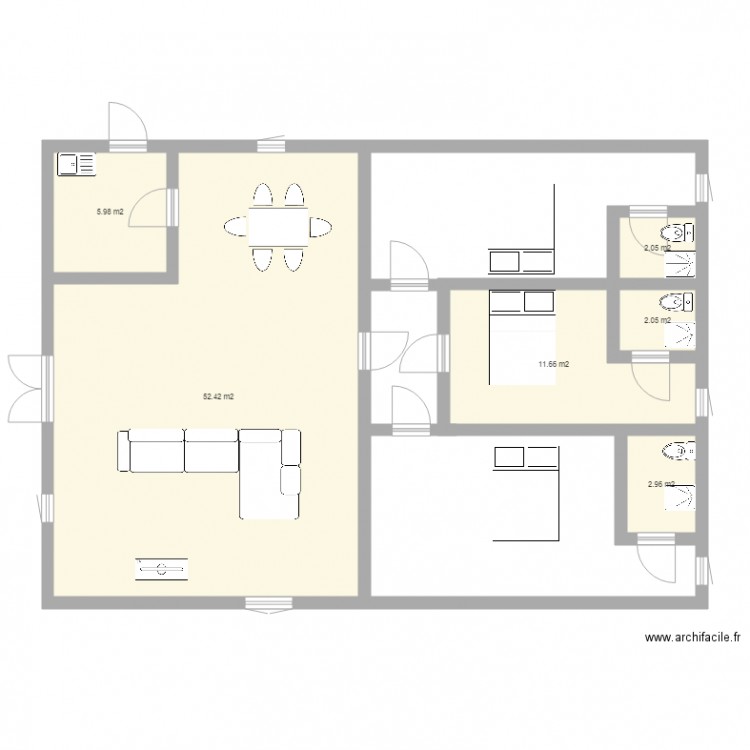 PLAN KONE. Plan de 0 pièce et 0 m2