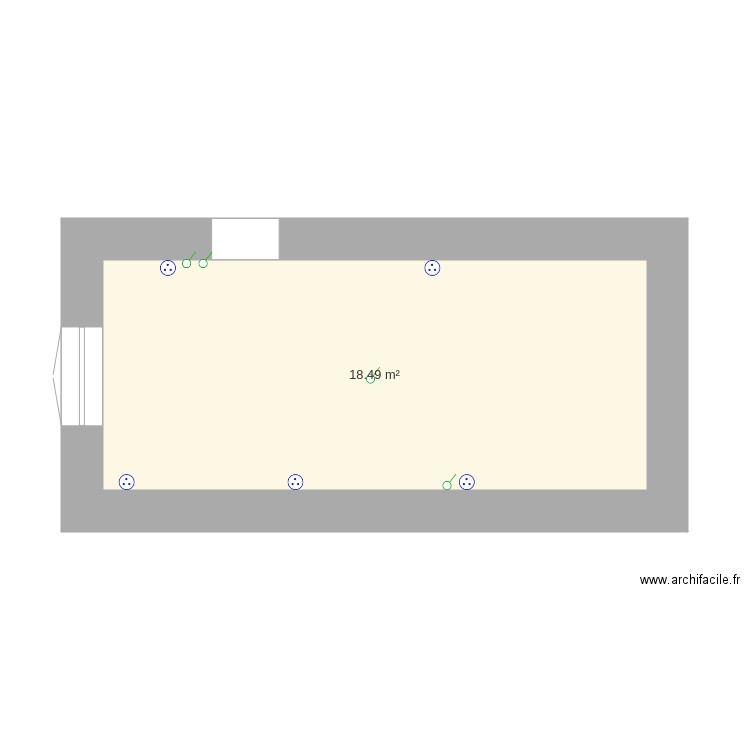 Chambre 3. Plan de 0 pièce et 0 m2