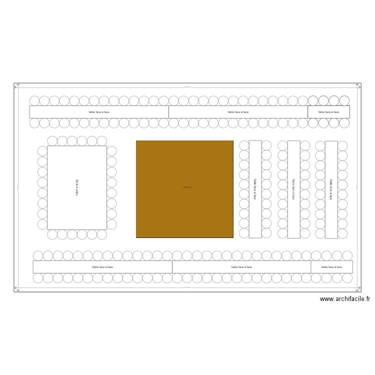 Mariage. Plan de 0 pièce et 0 m2