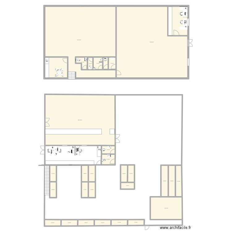 upstairs display area v3. Plan de 0 pièce et 0 m2