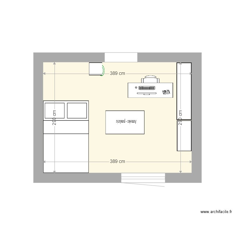 chambre Noé. Plan de 0 pièce et 0 m2