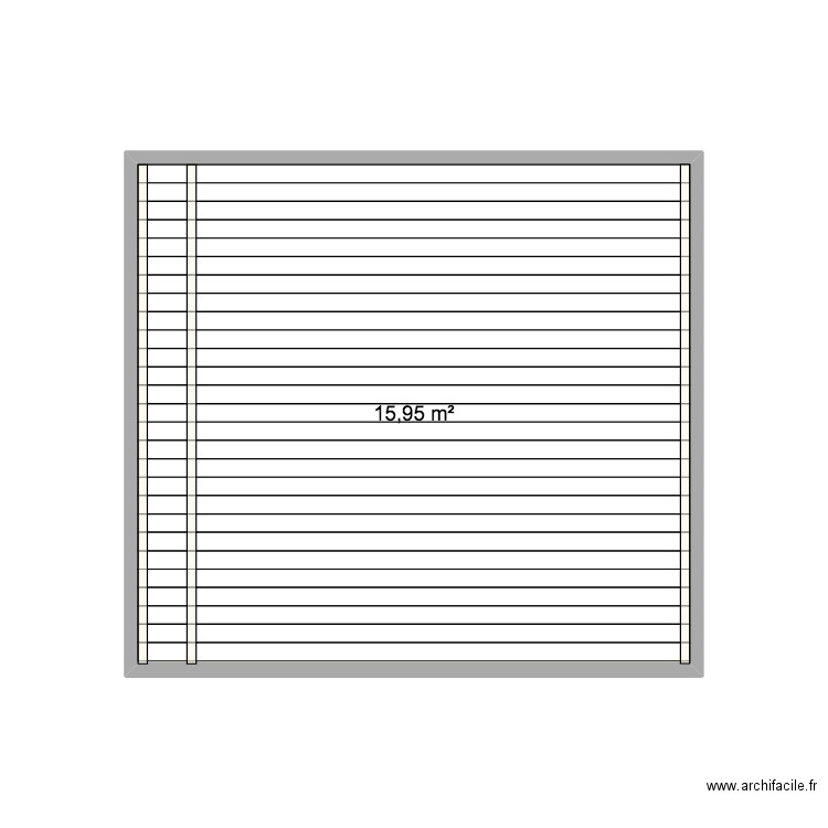 terrasse. Plan de 0 pièce et 0 m2