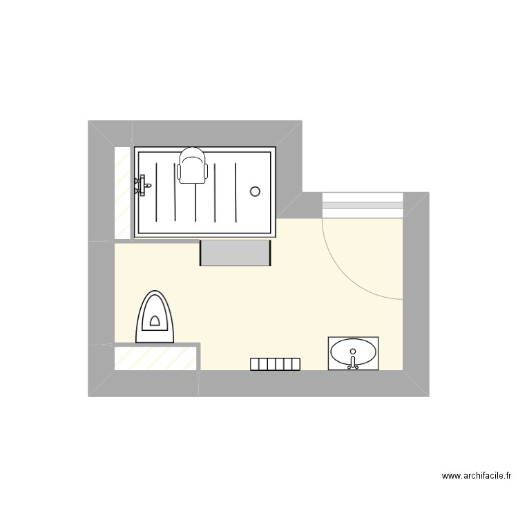 salle de bain 27. Plan de 0 pièce et 0 m2