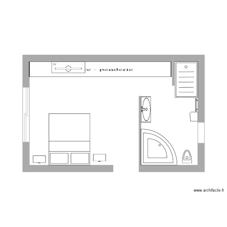 plan 2 en largeur. Plan de 0 pièce et 0 m2