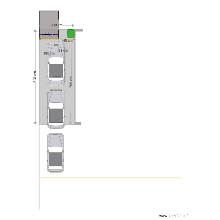 carport-St-Gilles-4. Plan de 1 pièce et 30 m2