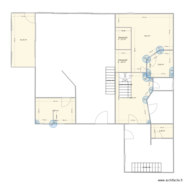 LETINAUD_Mael. Plan de 8 pièces et 61 m2