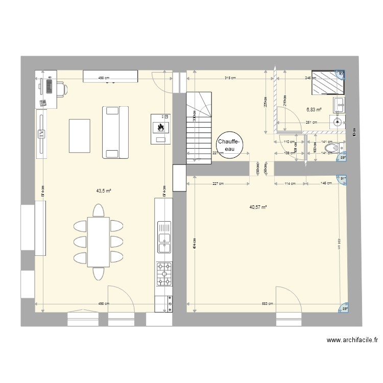 rdc actuel 9. Plan de 0 pièce et 0 m2