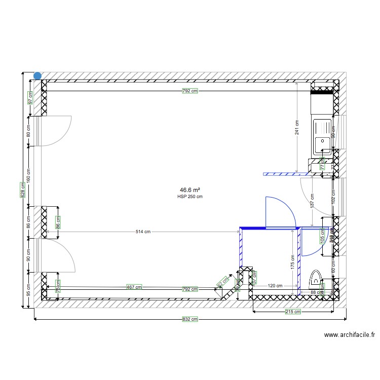 Lot 4 RDC motif buanderie base de travail. Plan de 0 pièce et 0 m2