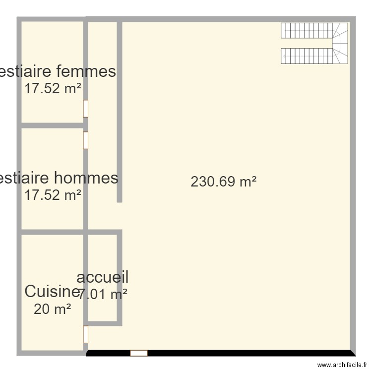 salle de sport. Plan de 0 pièce et 0 m2