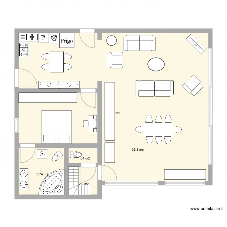 maison01. Plan de 0 pièce et 0 m2