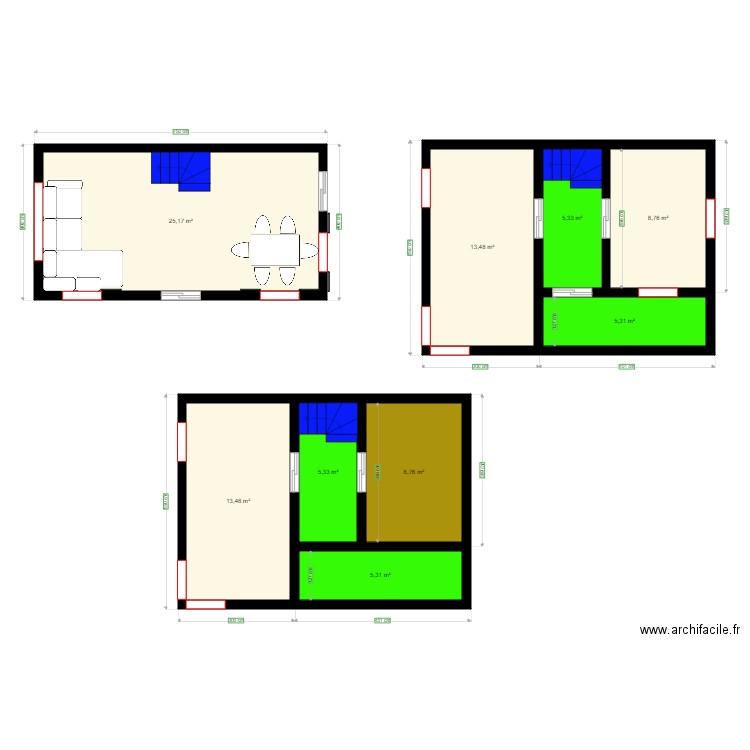 trano plan. Plan de 0 pièce et 0 m2