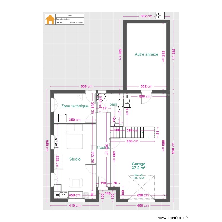 ROBIN_PLAN CH_RDC_MERLET_PLERIN. Plan de 0 pièce et 0 m2