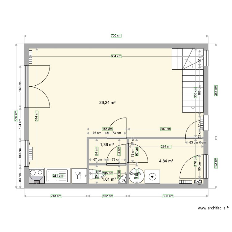 RDC Bretagne Plus 1. Plan de 0 pièce et 0 m2