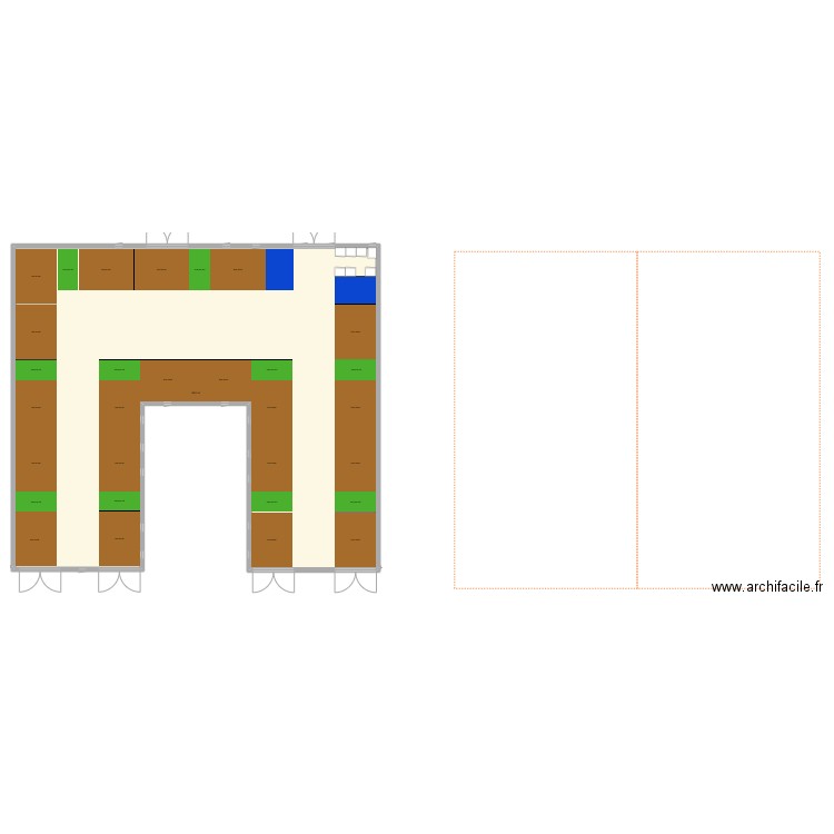 box20. Plan de 1 pièce et 506 m2