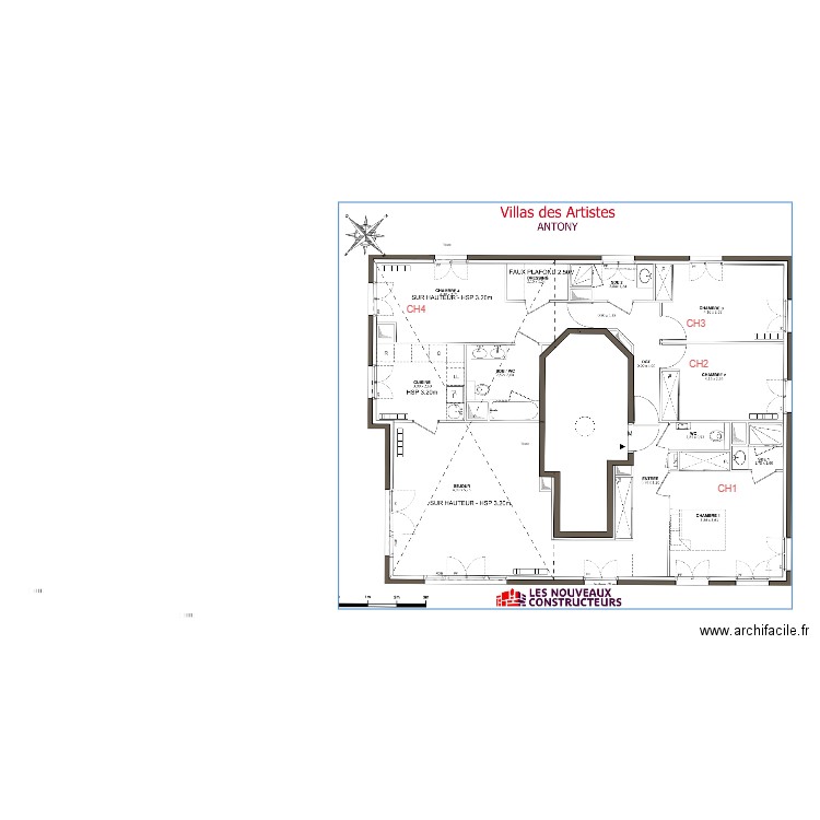 Artiste vierge. Plan de 0 pièce et 0 m2