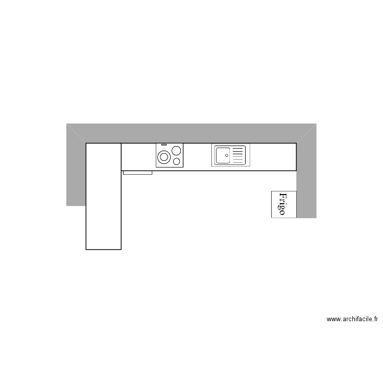 DAMIEN CUISINE . Plan de 0 pièce et 0 m2