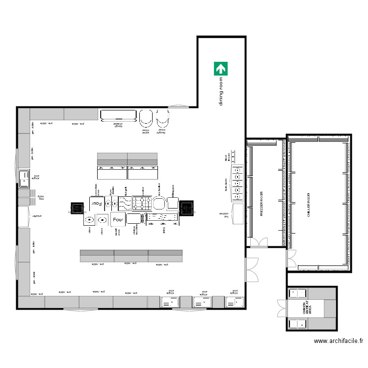 PROJECT NIZWA. Plan de 6 pièces et 219 m2