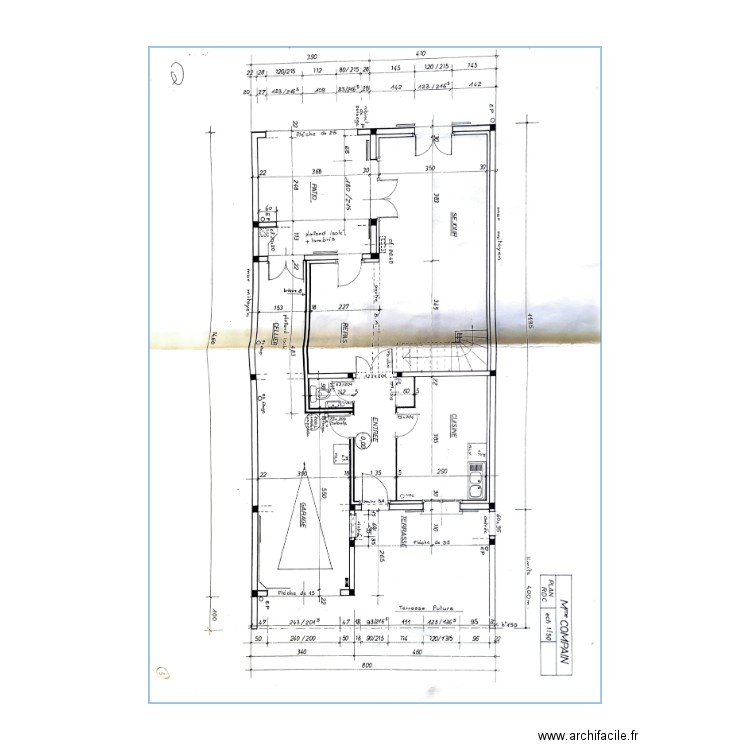 Aménagement Garage Maison Annick. Plan de 0 pièce et 0 m2