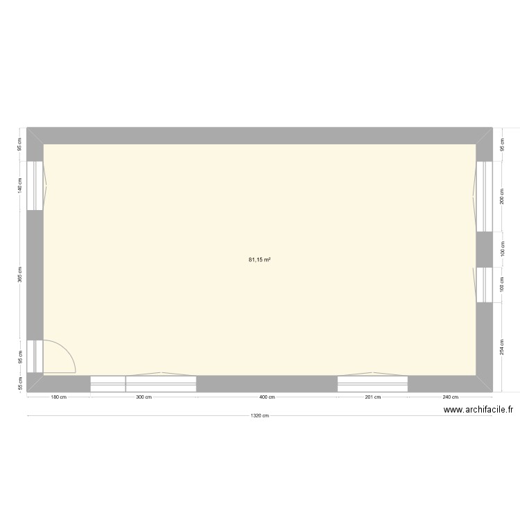 Maison Sarzeau VB1 - 27/08/2024. Plan de 1 pièce et 81 m2