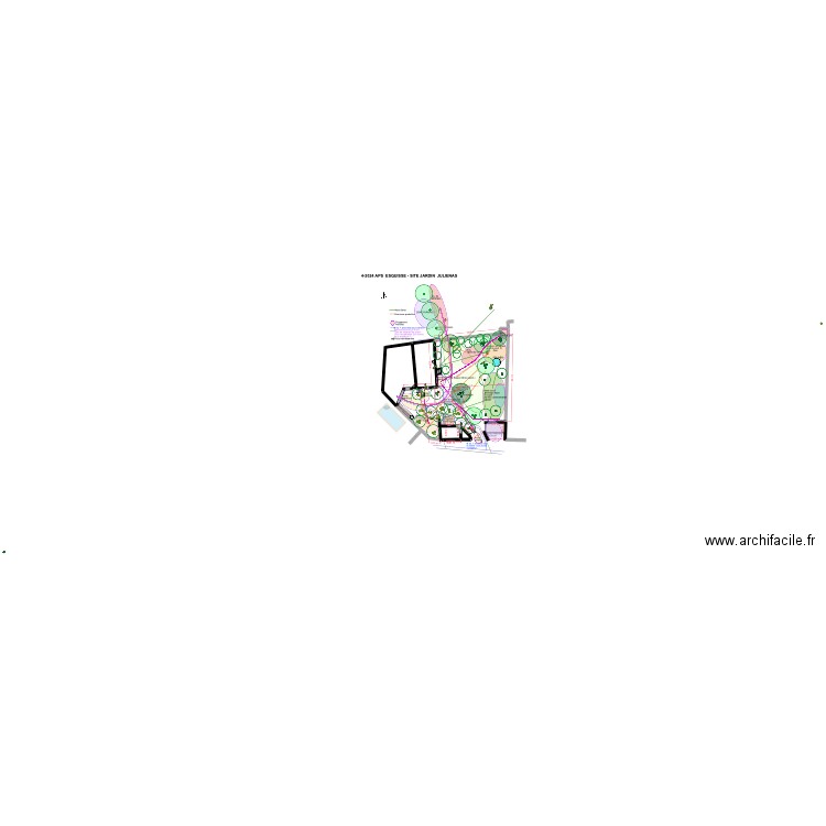 4-2024-APS JARDIN -ESQUISSE   - JULIENAS 112_113 -S et G. Plan de 1 pièce et 4 m2