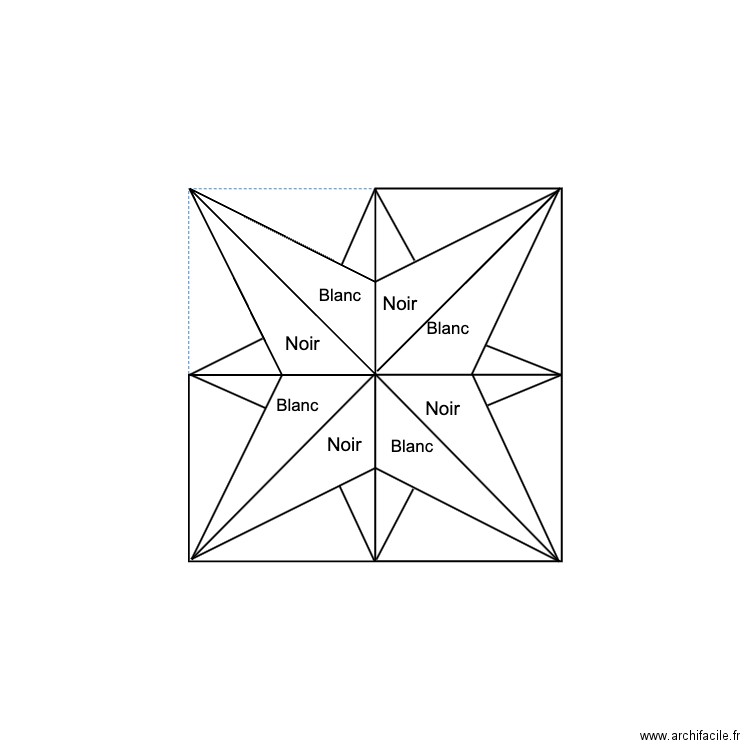 Rose des vents. Plan de 0 pièce et 0 m2