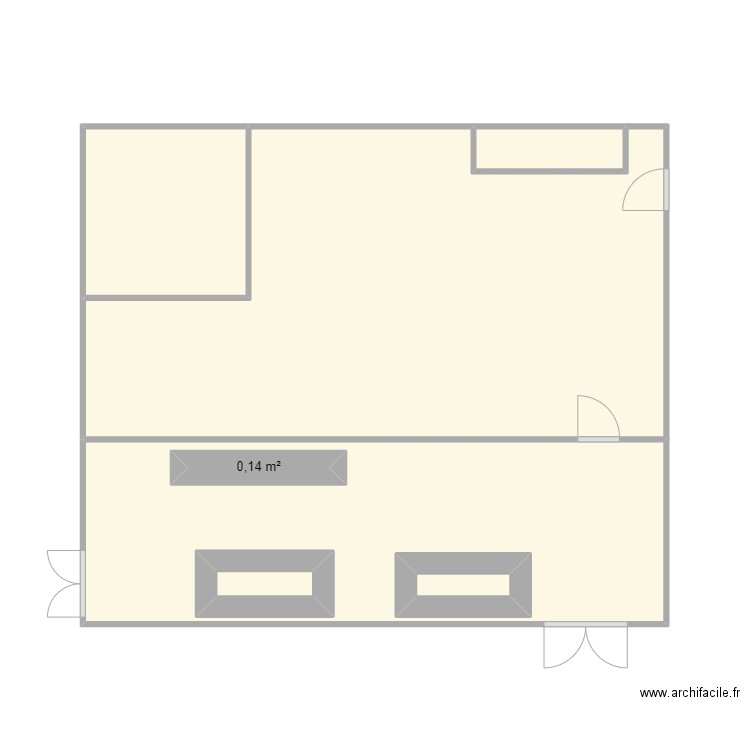 MTECH. Plan de 7 pièces et 41 m2