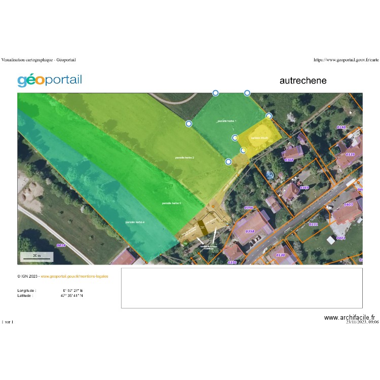 projet sandra. Plan de 0 pièce et 0 m2