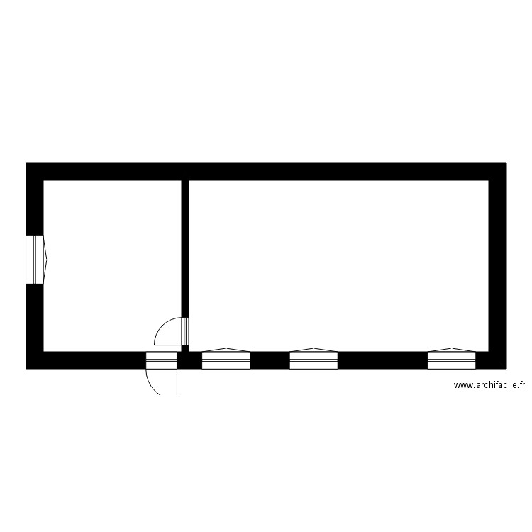 Mairie CHASSEY BEAUPRE. Plan de 6 pièces et 123 m2