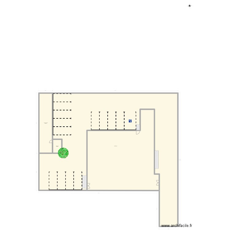 Brignoles. Plan de 3 pièces et 1073 m2