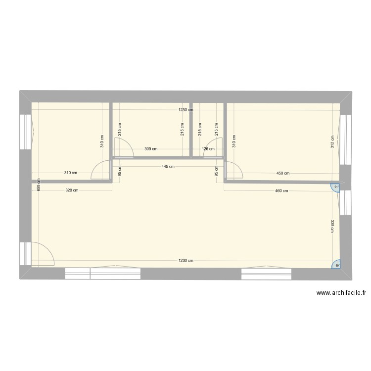 Maison Sarzeau VB3 - 27/08/2024. Plan de 1 pièce et 79 m2