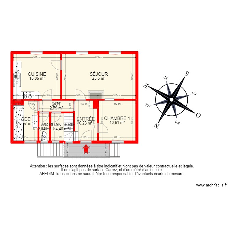 BI21031 -. Plan de 30 pièces et 283 m2