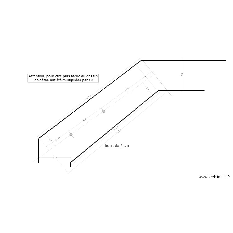 détail piscine. Plan de 0 pièce et 0 m2