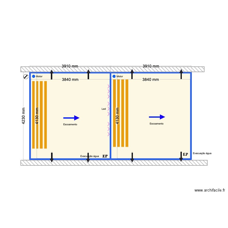 Nuno Queirós. Plan de 2 pièces et 32 m2