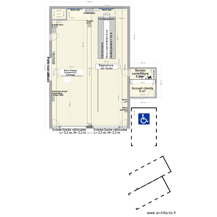 CCT VL PARENTIS EN BORN V3. Plan de 3 pièces et 167 m2