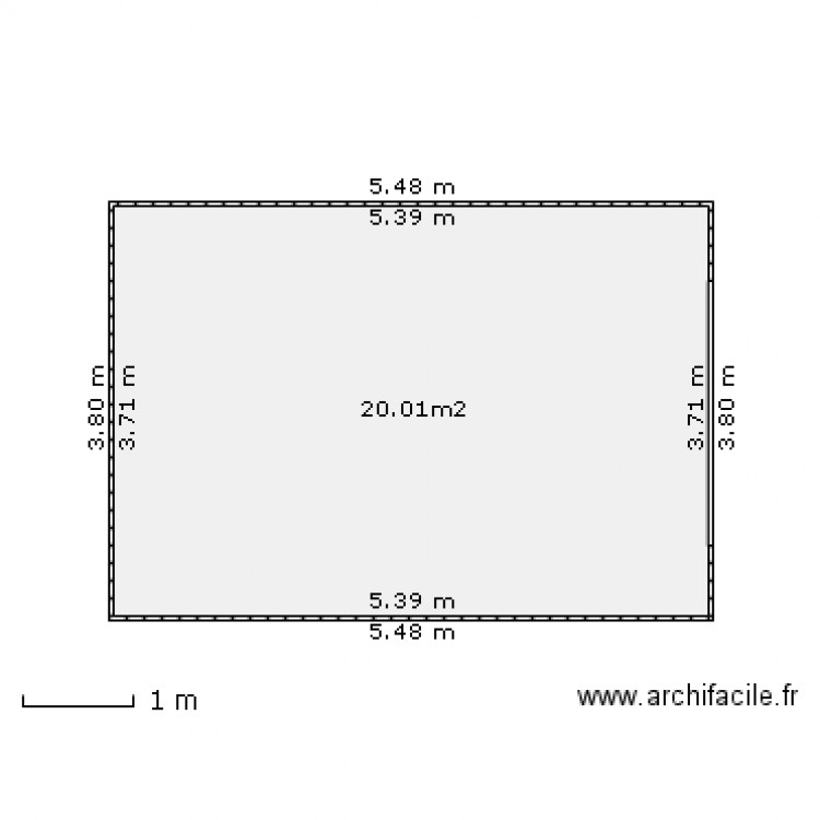 Abri jardin. Plan de 0 pièce et 0 m2