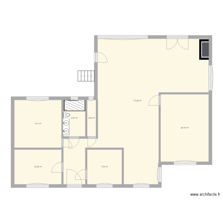 Plan Grevenmacher projetée. Plan de 0 pièce et 0 m2