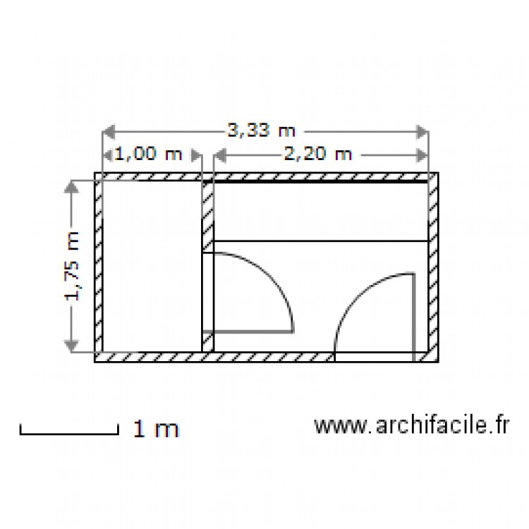 armoire froide. Plan de 0 pièce et 0 m2