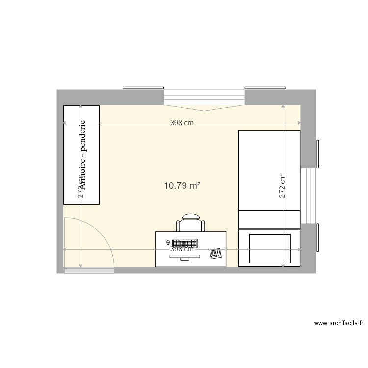 Chambre enfant. Plan de 0 pièce et 0 m2