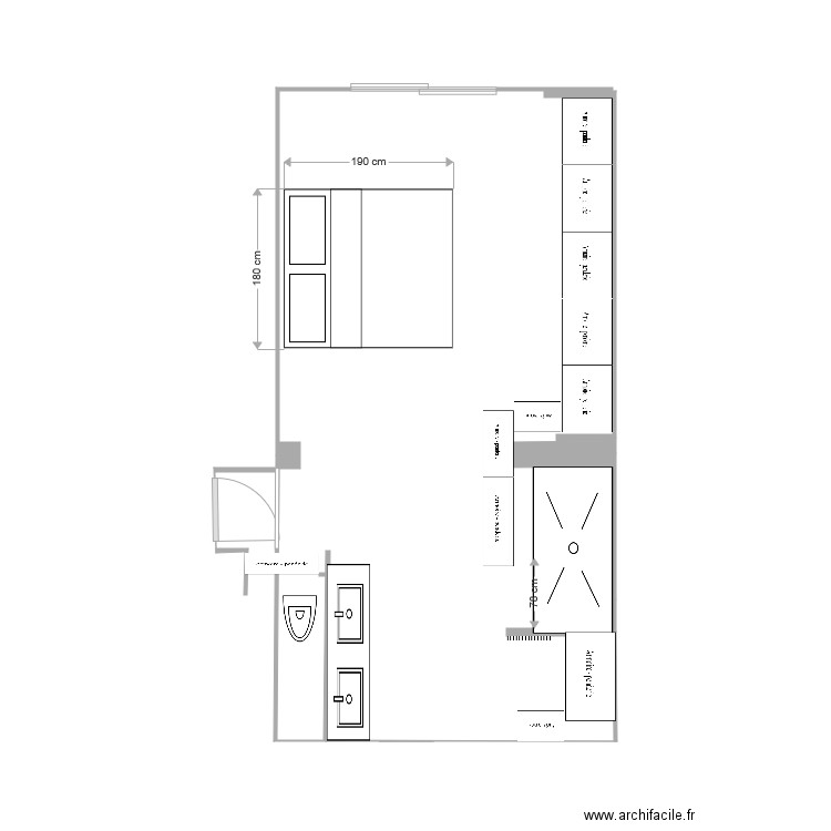 CHISDITS CHAMBRE7. Plan de 0 pièce et 0 m2