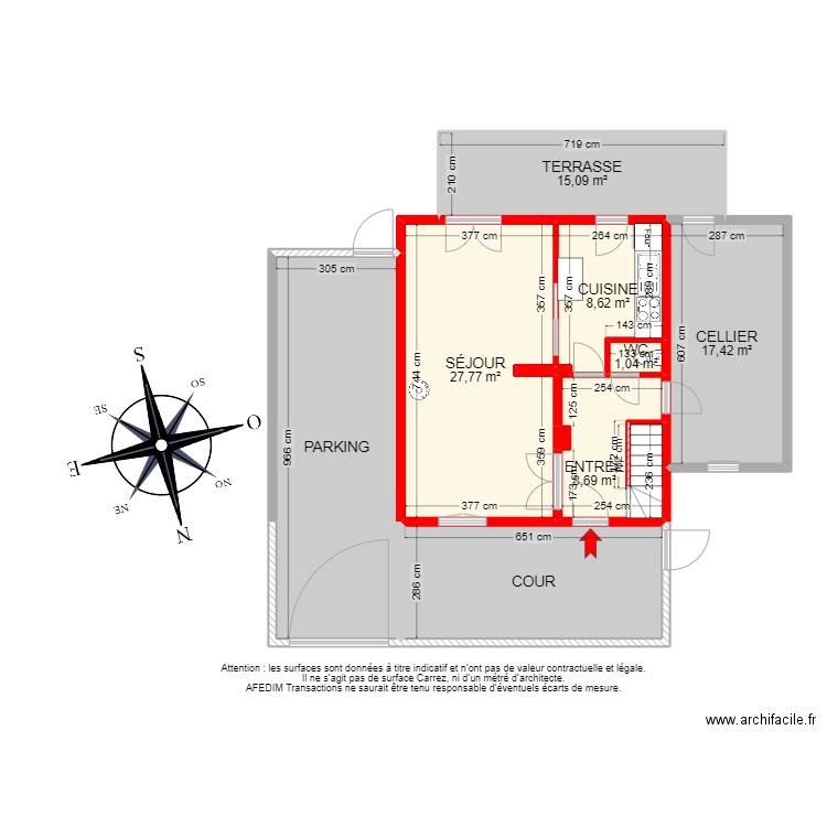 BI24553 -. Plan de 20 pièces et 177 m2