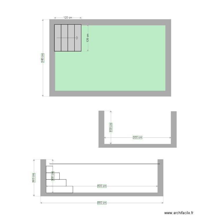 plans piscine. Plan de 0 pièce et 0 m2