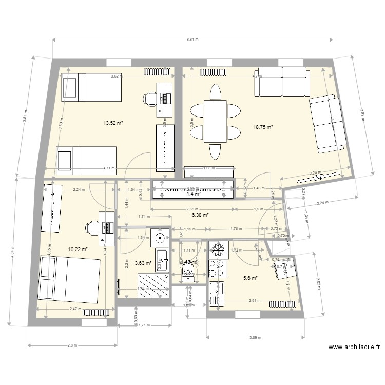 Chartresplan2. Plan de 0 pièce et 0 m2