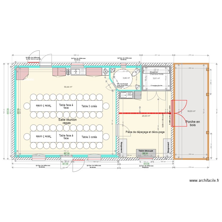 Plan pavillon de chasse. Plan de 0 pièce et 0 m2