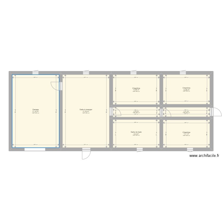 archi. Plan de 0 pièce et 0 m2